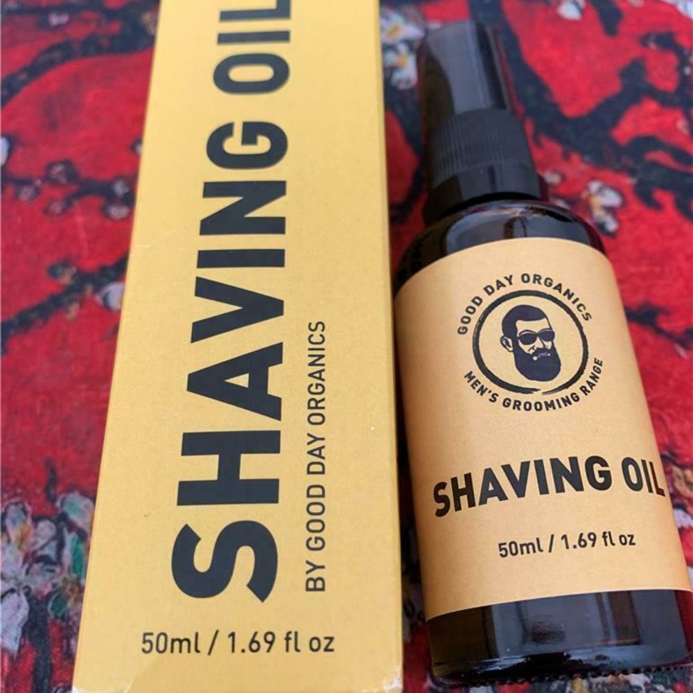Good Day Organics Shaving Oil -1.69 Fl.oz.